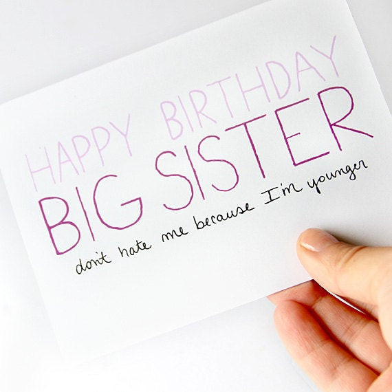 Big Sister Birthday Wishes
 Big Sister Birthday Quotes QuotesGram