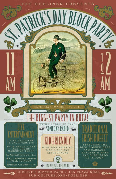 Biggest St Patrick's Day Party
 The Biggest St Patrick s Day Party in Boca Dubliner