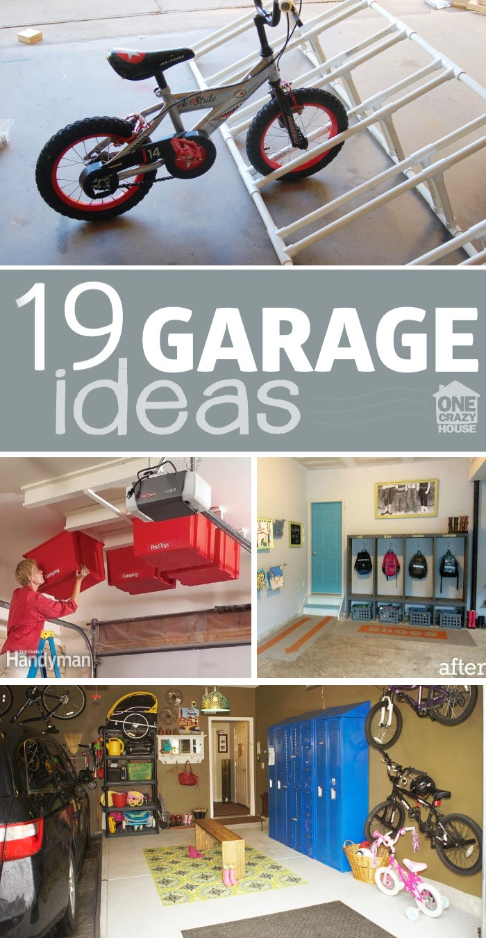 Bike Organization Garage
 Garage Organization Tips 18 Ways To Find More Space in