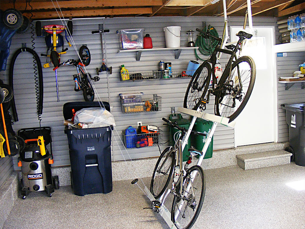 Bike Organization Garage
 2 Car Garage Beaches Nuvo Garage