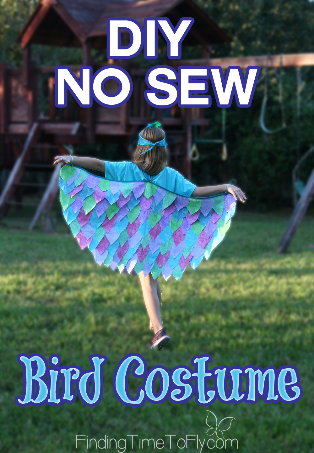 Bird Costume DIY
 DIY No Sew Bird Costume Finding Time To Fly