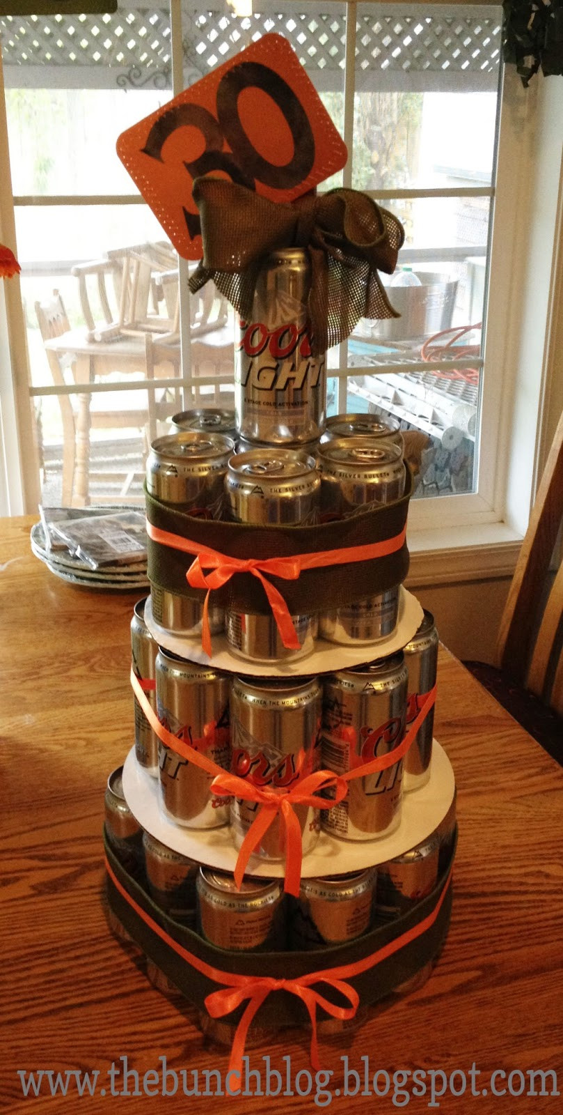 Birthday Beer Cake
 the bunch handcraftedylishly Hunting Themed Birthday