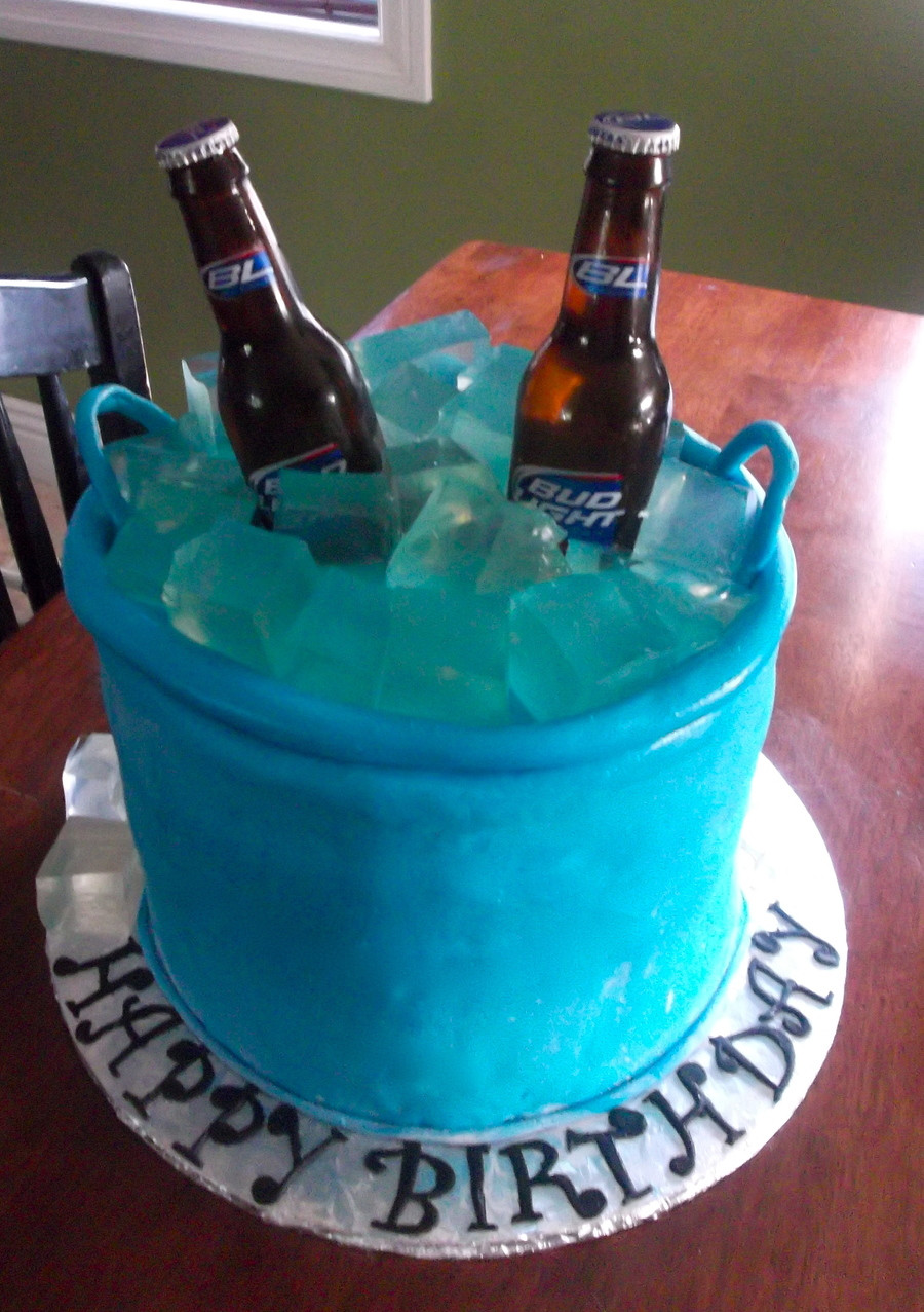 Birthday Beer Cake
 Beer Bucket Birthday Cake CakeCentral