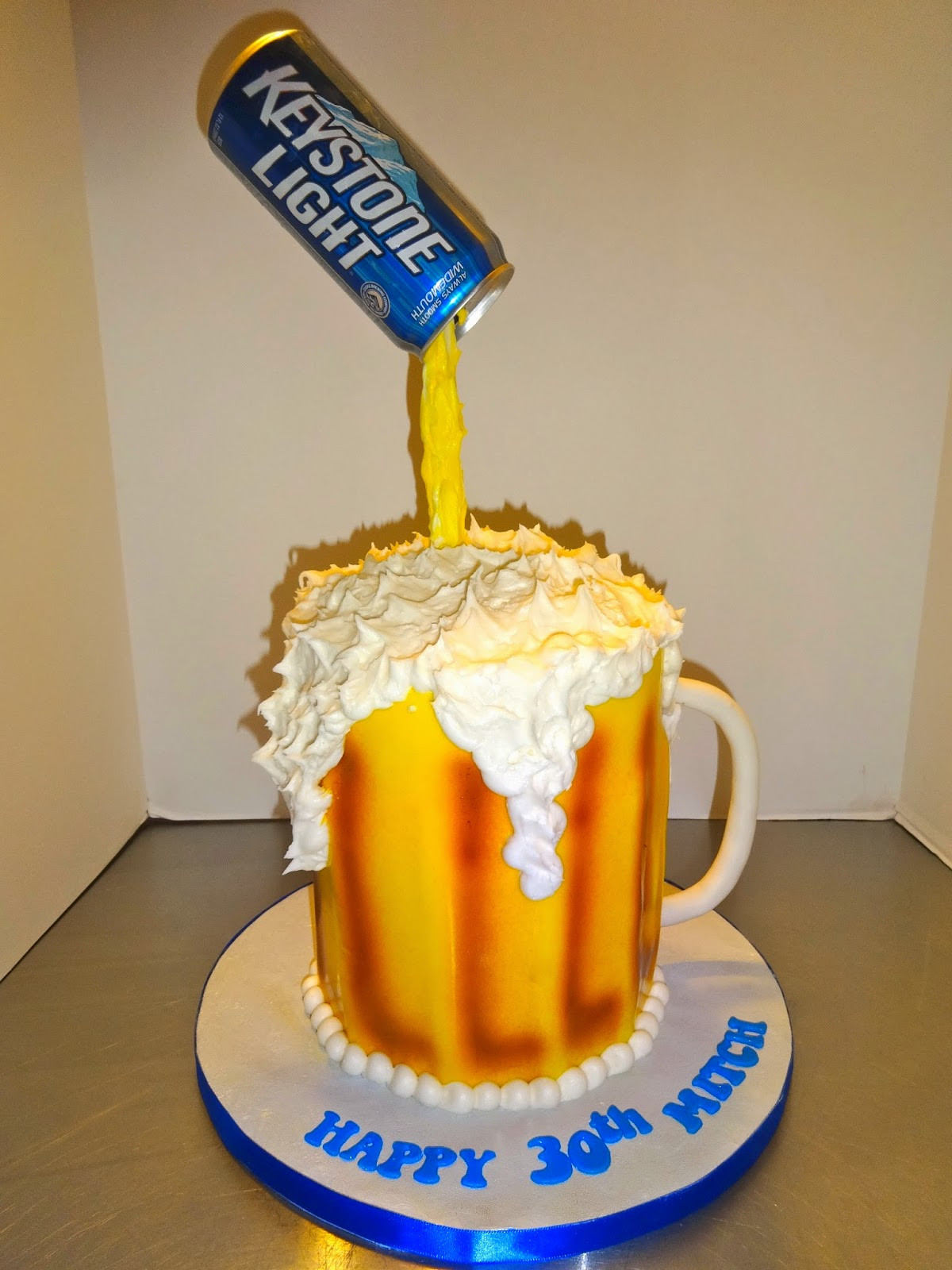 Birthday Beer Cake
 Cakes by Paula 30th Birthday Beer Mug Cake