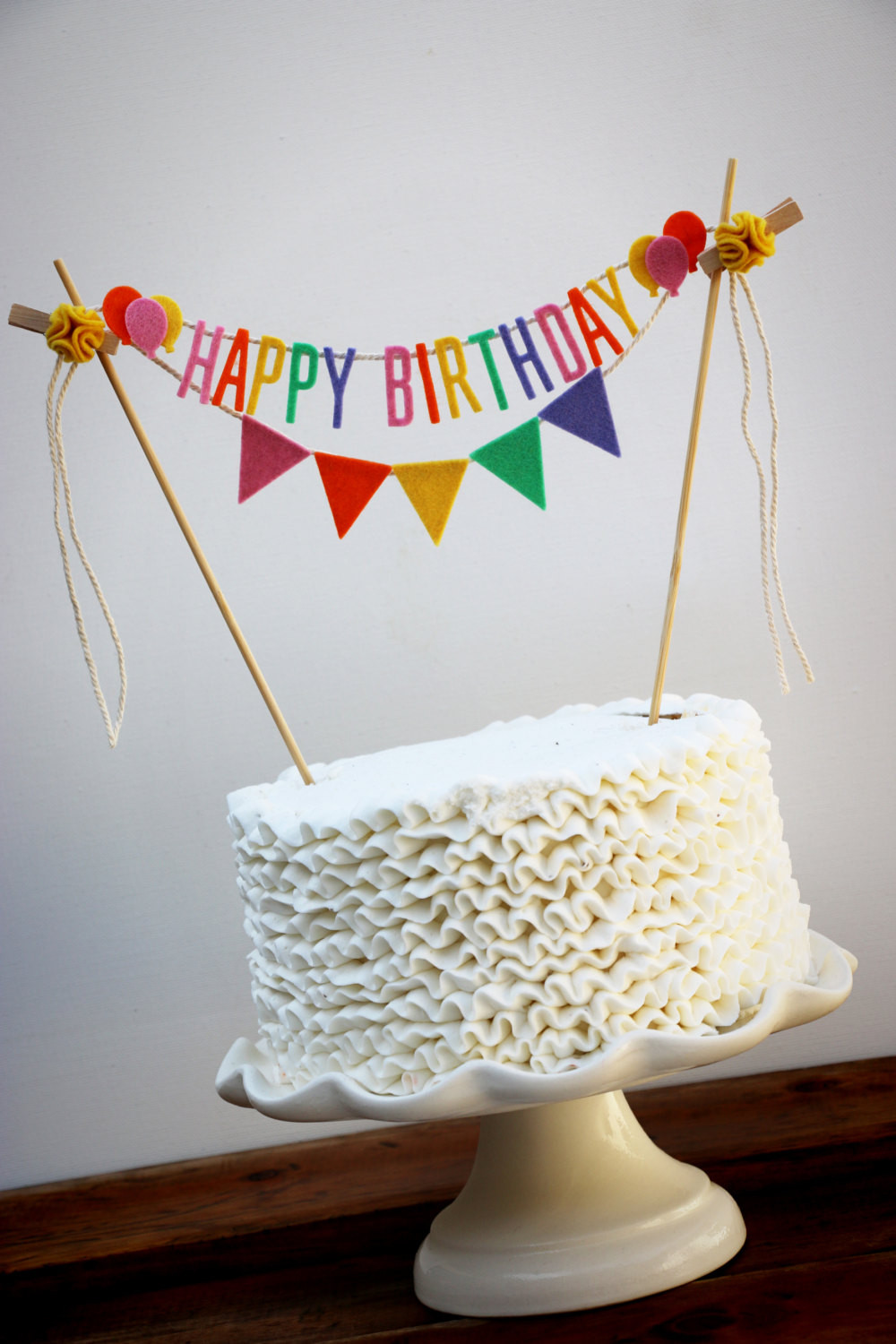 Birthday Cake Banner
 Personalized Cake Banner Birthday Cake Banner Custom Cake