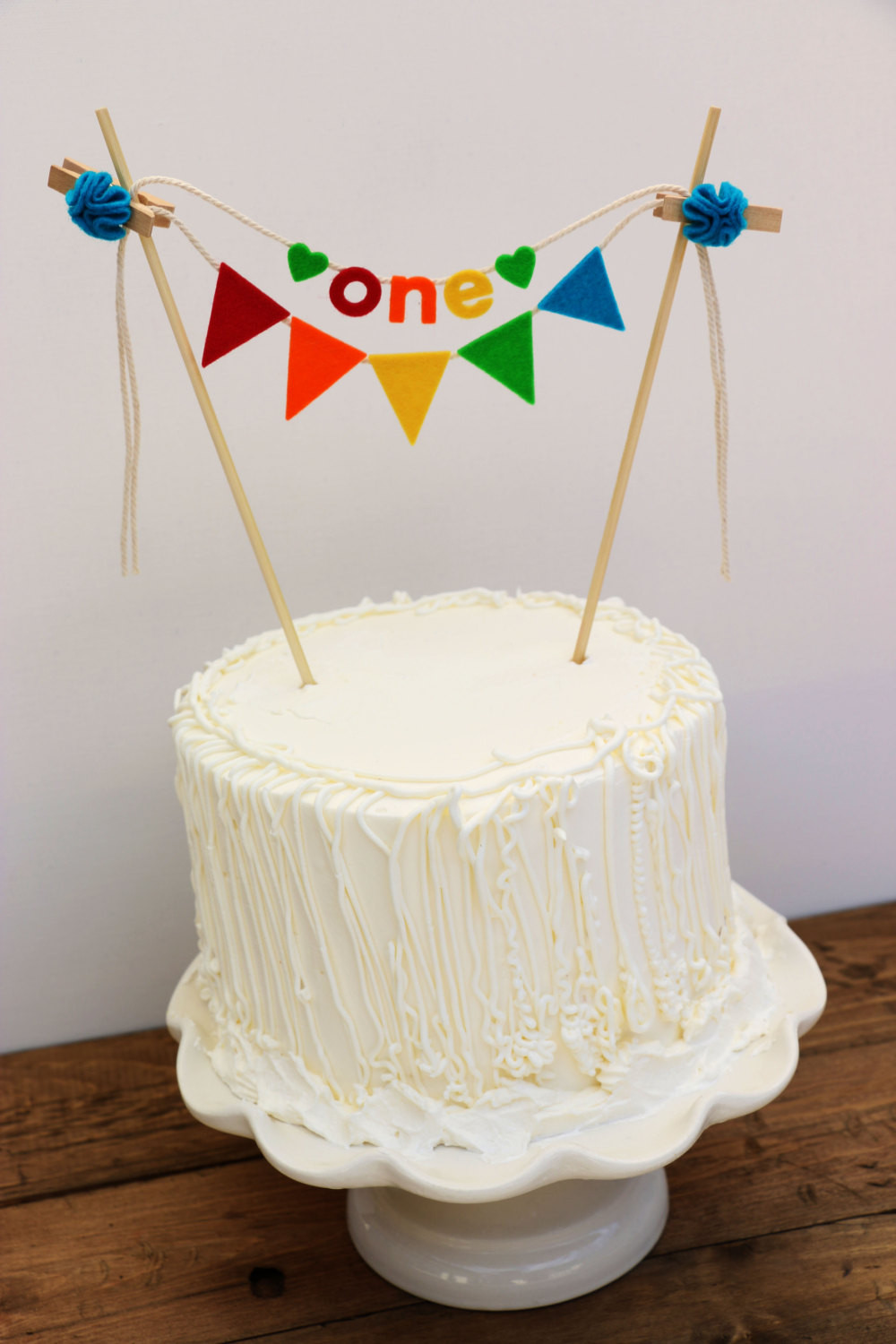 Birthday Cake Banner
 First Birthday Cake Banner Birthday Cake Banner Rainbow Cake