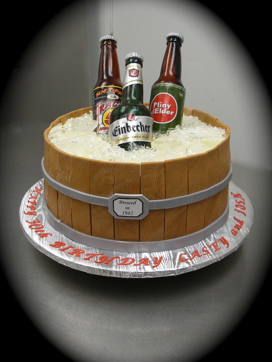 Birthday Cake Beer
 Sugar Beer Bottle Cake CakeCentral