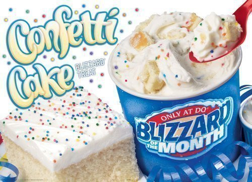 Birthday Cake Blizzard
 Petition · Make the Confetti Cake Blizzard Permanent