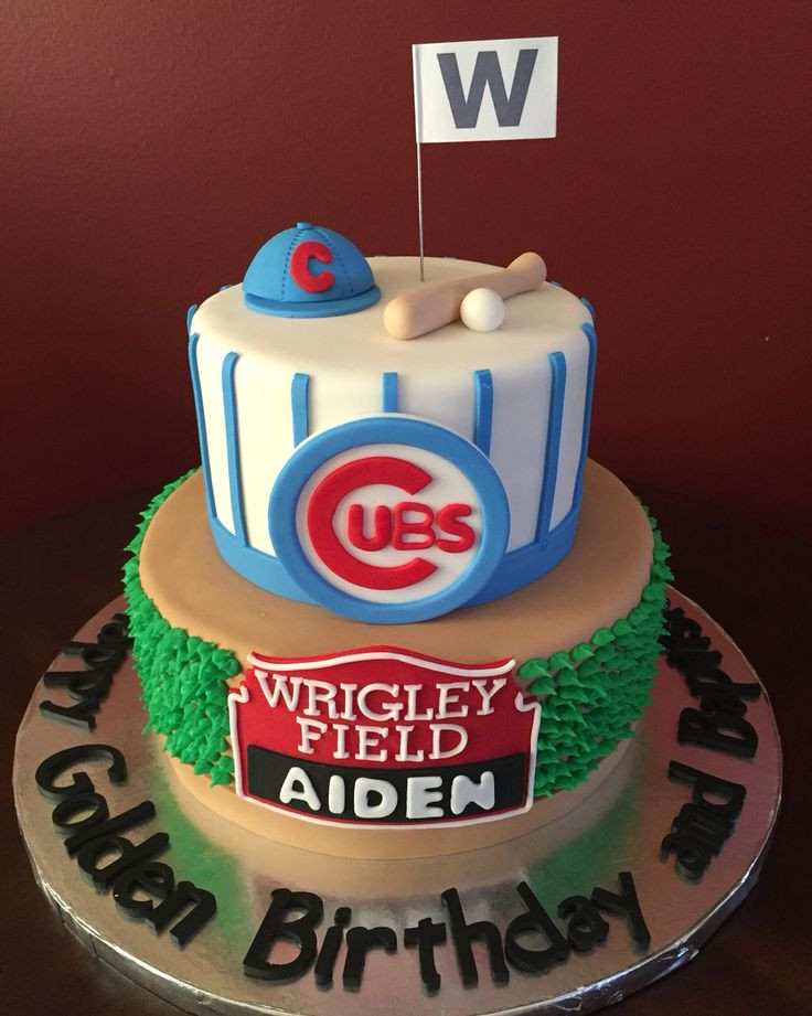 Birthday Cake Chicago
 Chicago Cubs Birthday Cake