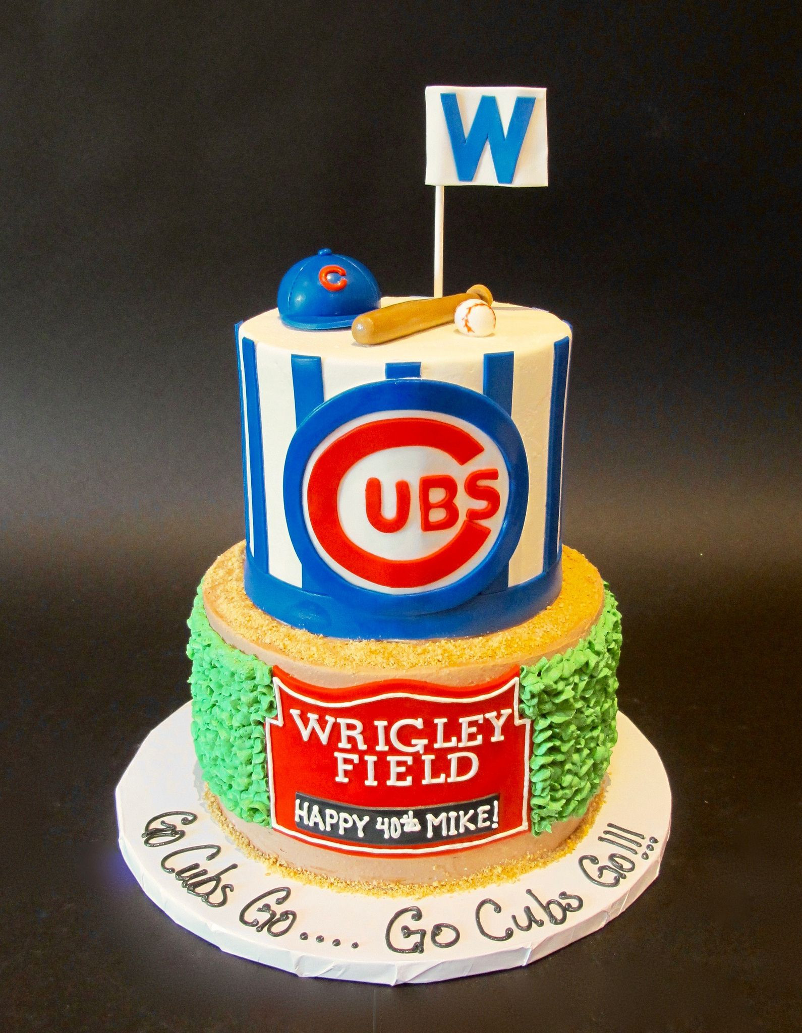 Birthday Cake Chicago
 Cubs Win