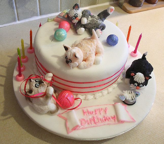 Birthday Cake For Cats
 Crazy Cat Lady Cakes – Janet Carr