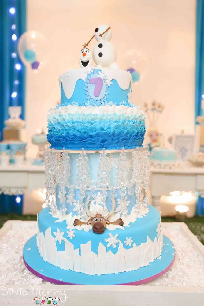 Birthday Cake Frozen
 8 of the Coolest Frozen Birthday Cakes Ever