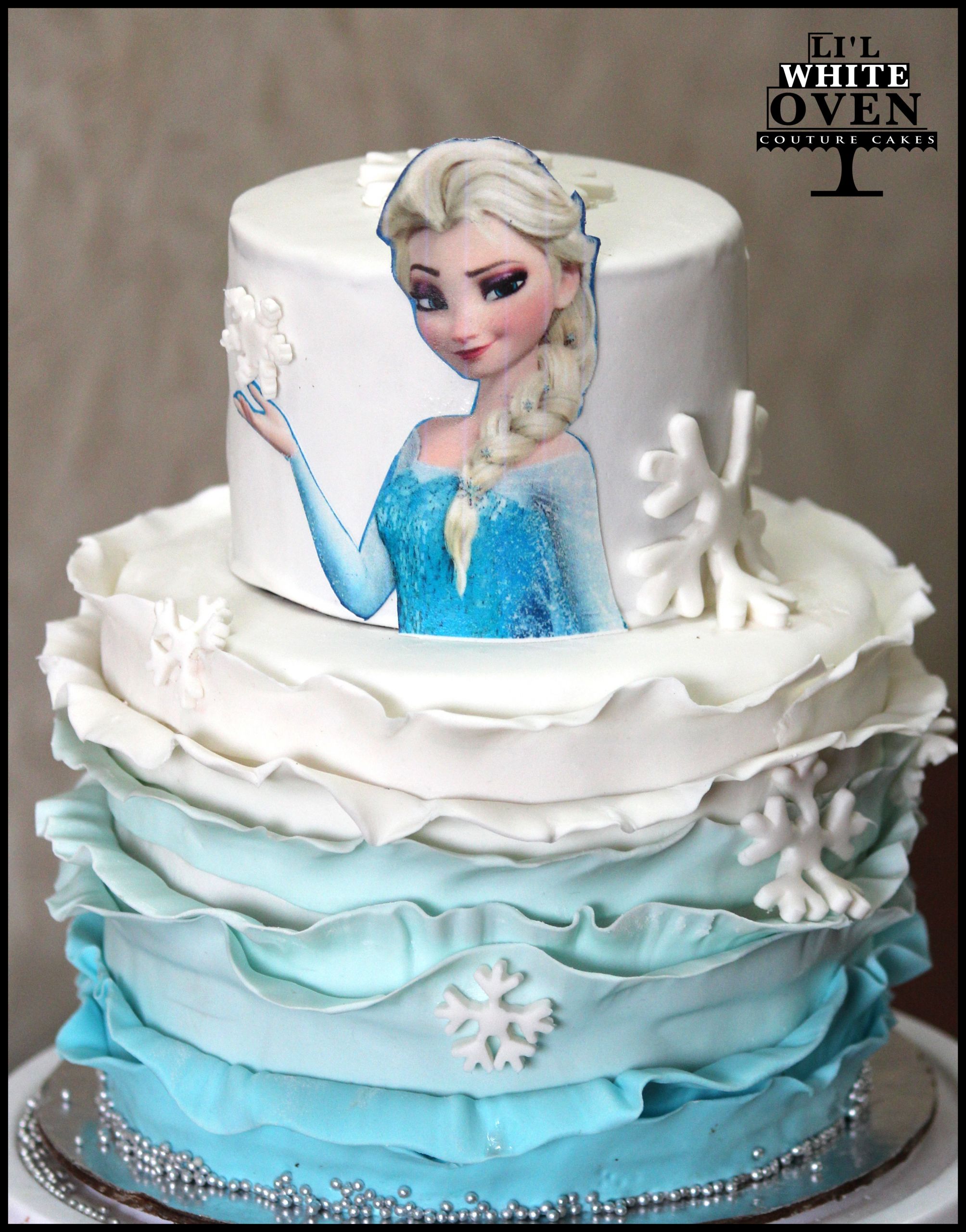 Birthday Cake Frozen
 Birthday Cakes in Mumbai – Li l White Oven