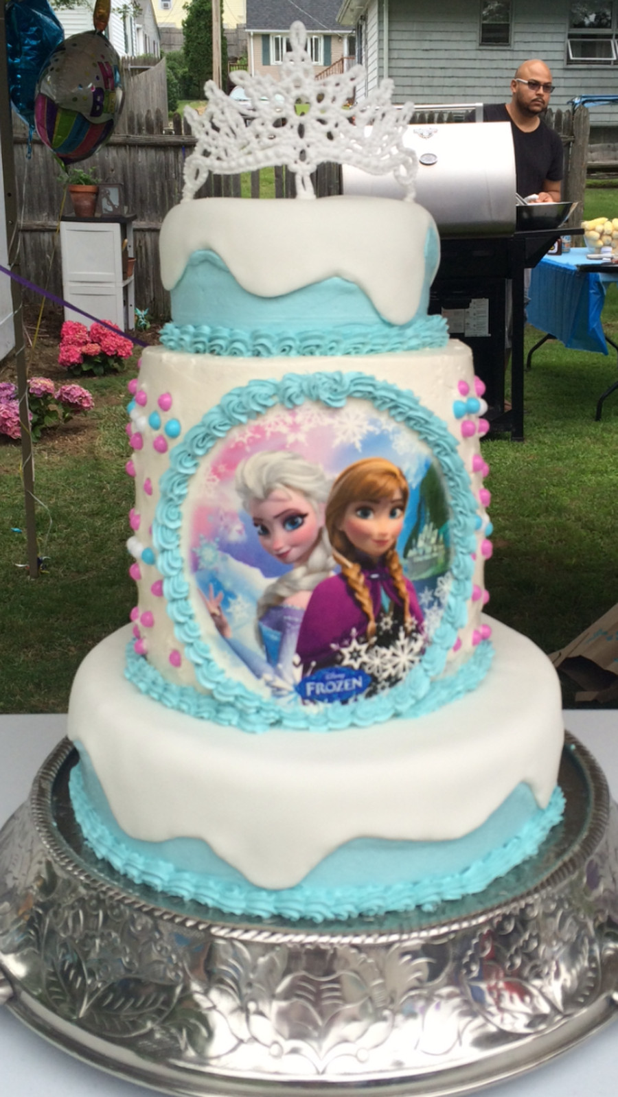 Birthday Cake Frozen
 "frozen" Theme Birthday Cake CakeCentral