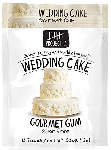 Birthday Cake Gourmet Gum
 Project 7 Gourmet Gum Birthday Cake Wedding Cake 15g