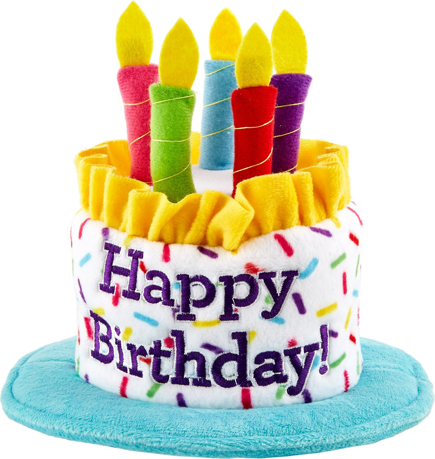 Birthday Cake Hat
 Frisco Birthday Cake Dog Hat Medium Chewy