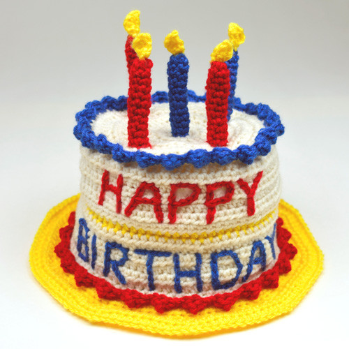 Birthday Cake Hat
 Crochet Spot Blog Archive It’s My Birthday Let’s