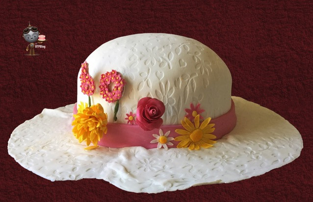 Birthday Cake Hat
 Elegant La s Derby Hat Birthday Cake Between the Pages