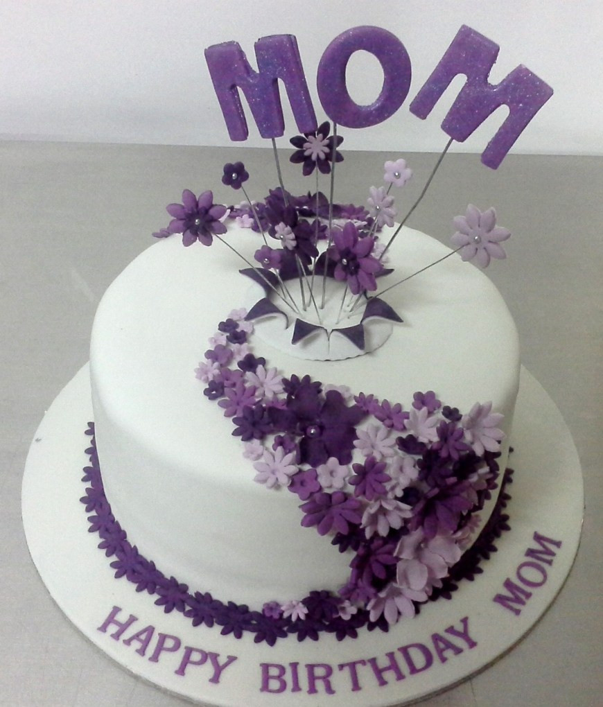 Birthday Cake Ideas For Mom
 32 Marvelous Image of Happy Birthday Mom Cake