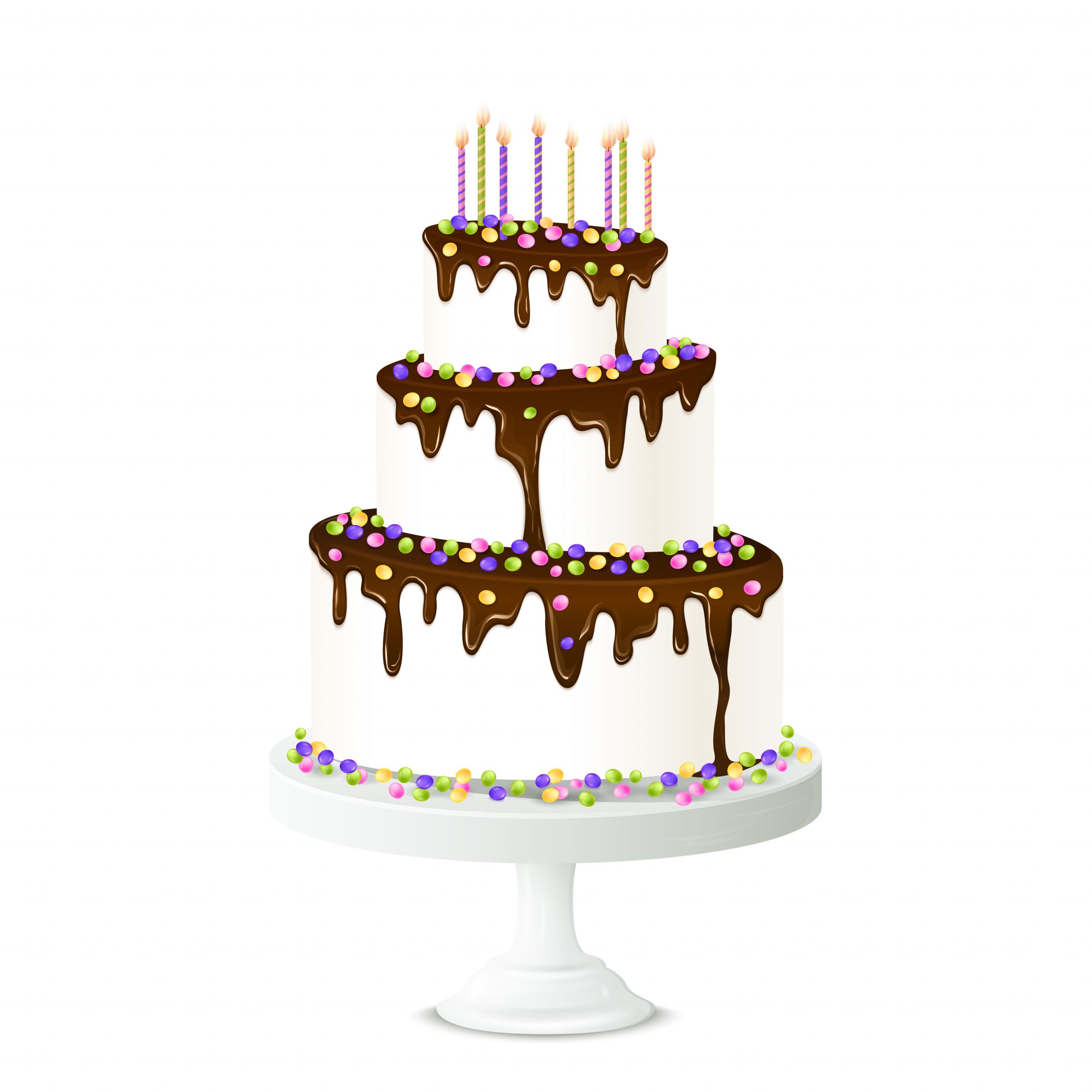 Birthday Cake Illustration
 Birthday Cake Illustration Download Free Vectors