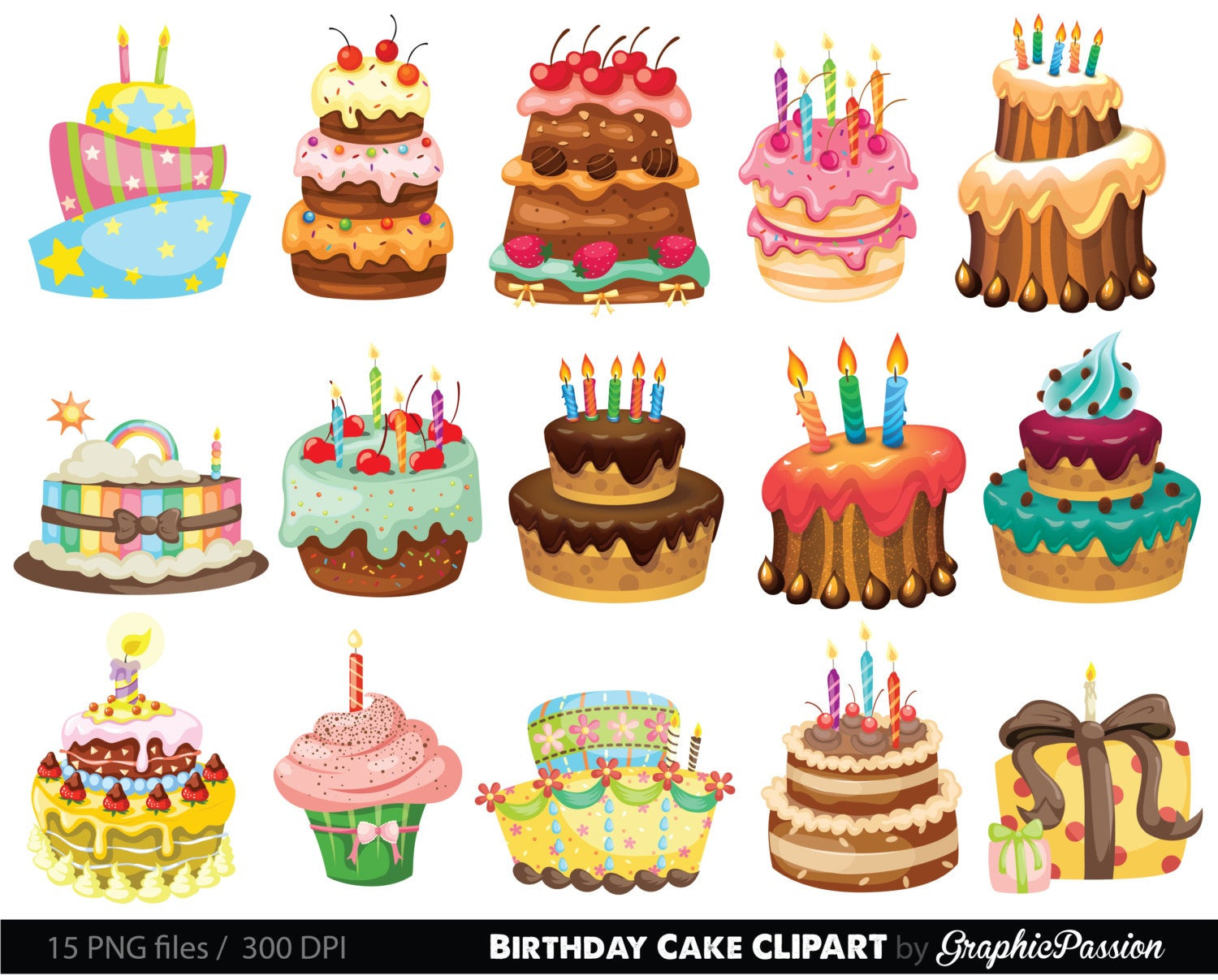 Birthday Cake Illustration
 Birthday Cake Clipart Cake Illustration Birthday Cake