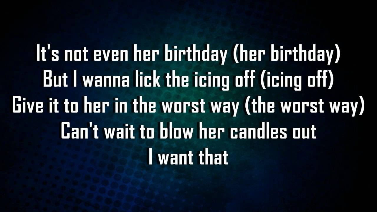 Birthday Cake Lyrics
 Rihanna Ft Chris Brown Birthday Cake Remix Lyrics