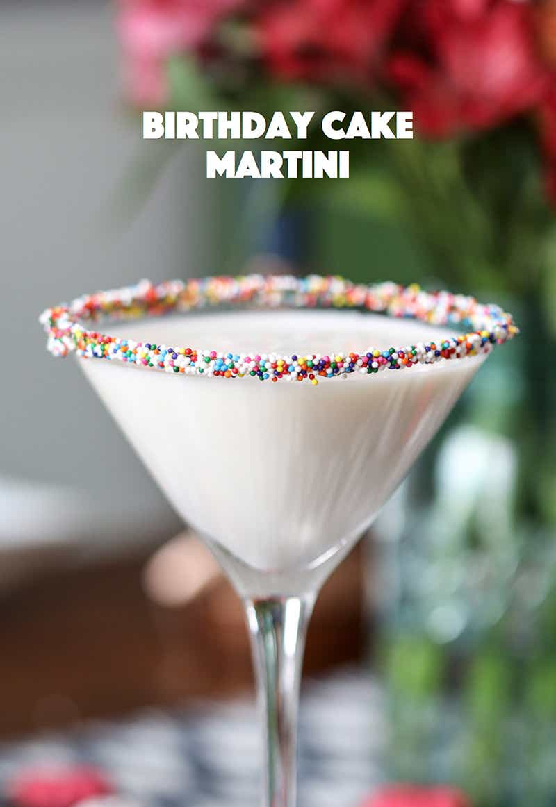Birthday Cake Martini
 How to make a Birthday Cake Martini