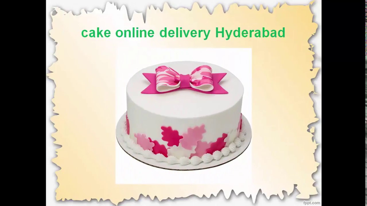 Birthday Cake Online Delivery
 Cake order in Hyderabad Midnight line Birthday Cake