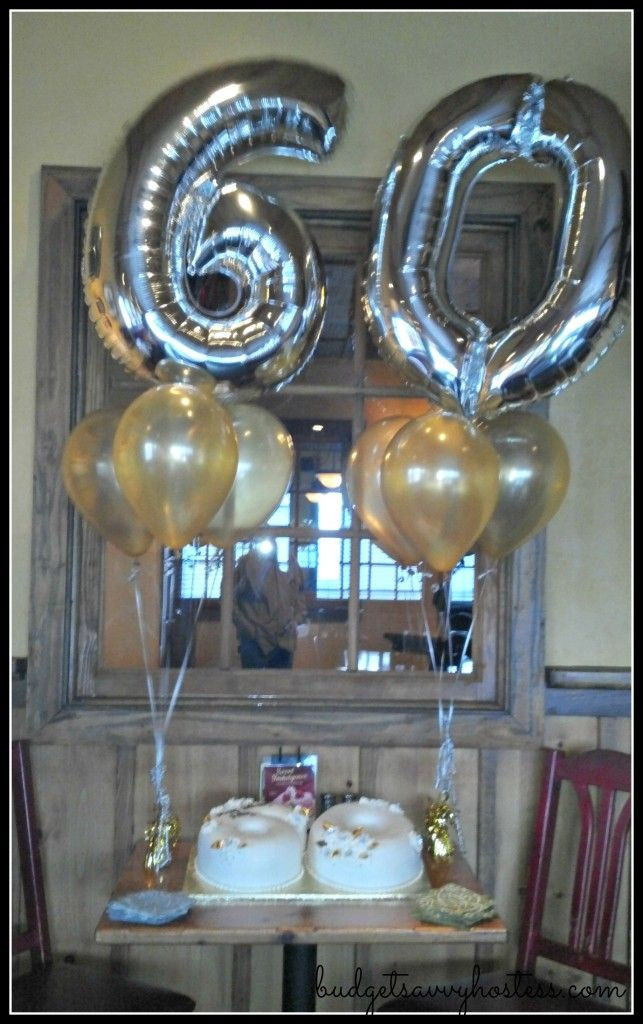 Birthday Cake Table Decorations
 14 best 60th Birthday Party Ideas images on Pinterest