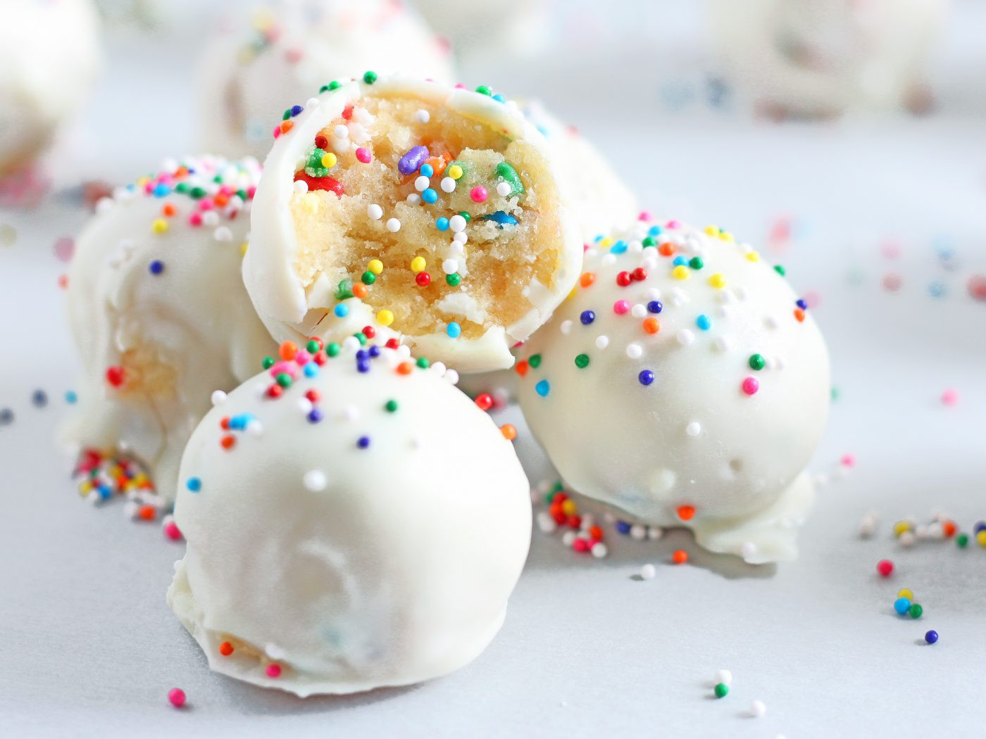 Birthday Cake Truffles
 No Bake Birthday Cake Truffles If You Give a Blonde a