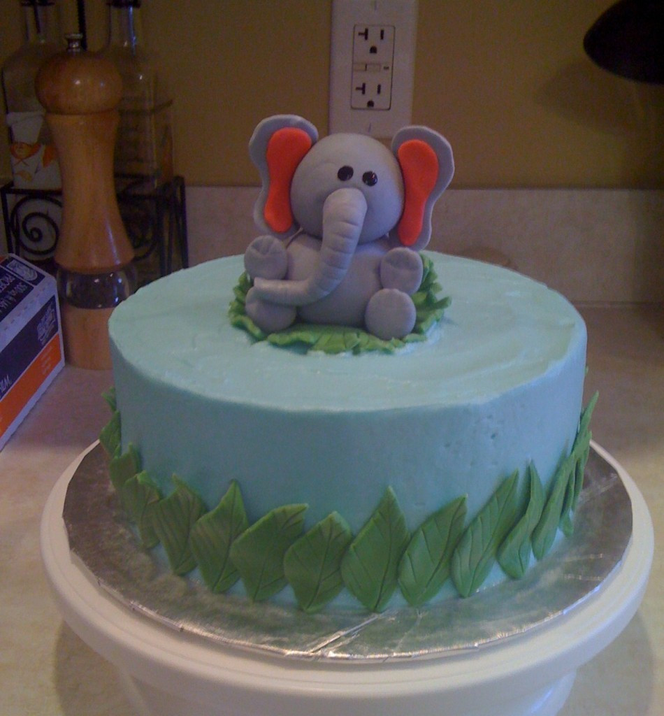 Birthday Cakes Decorations
 Elephant Cakes – Decoration Ideas