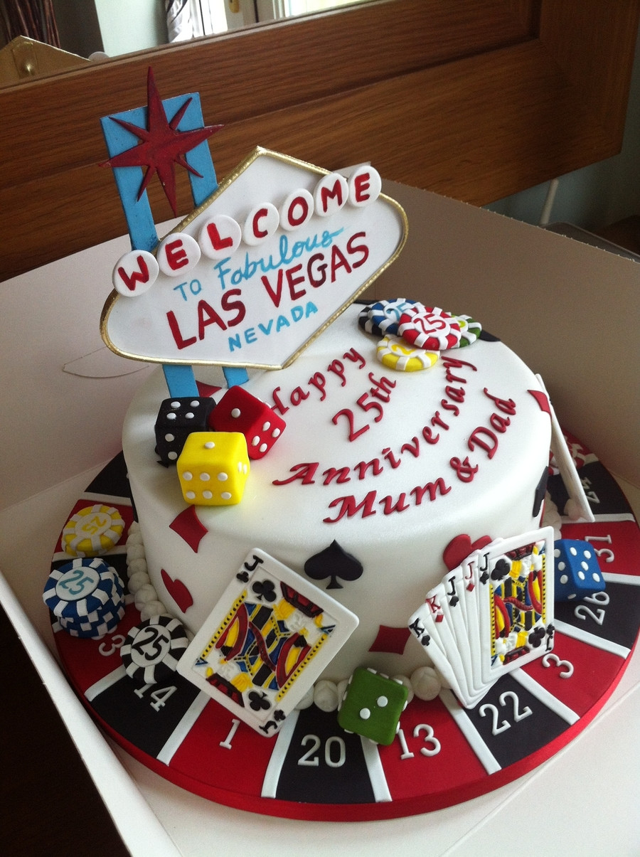Birthday Cakes Las Vegas
 Las Vegas Poker Cake CakeCentral