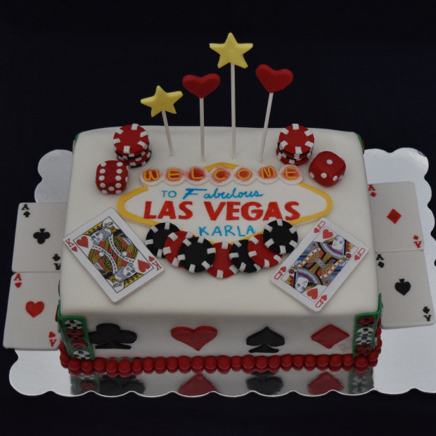 Birthday Cakes Las Vegas
 Las Vegas themed Birthday Cake – Nichalicious Baking