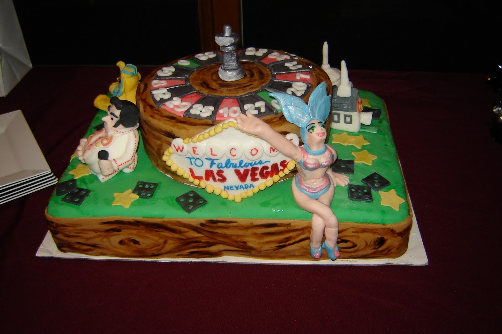 Birthday Cakes Las Vegas
 Adventures in Cake Decorating Cake 15 Michael s Viva Las