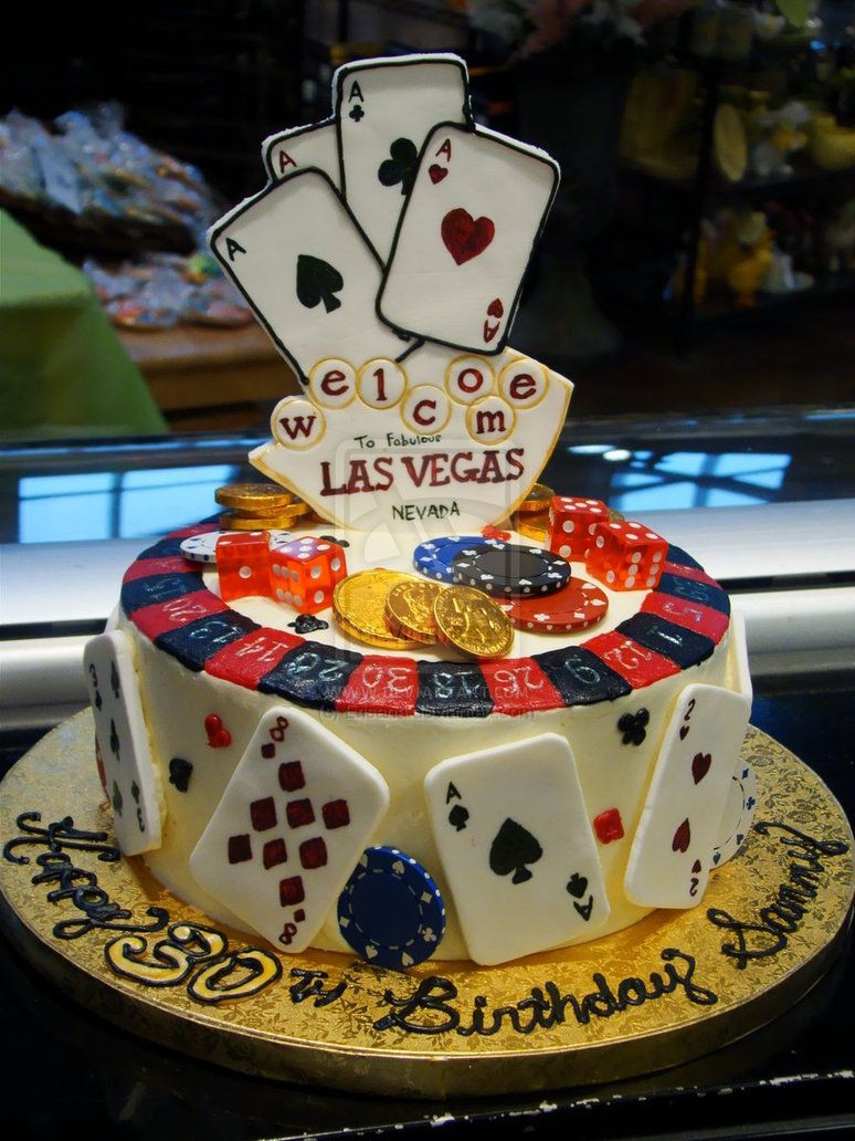 Birthday Cakes Las Vegas
 Las Vegas Birthday Cake By Erisana DeviantART