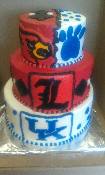 Birthday Cakes Louisville Ky
 UK vs Louisville cake My Cakes