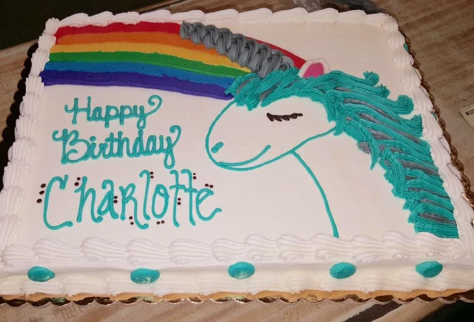 Birthday Cakes Richmond Va
 Birthday Cake with Unicorn and Rainbow Westhampton Pastry