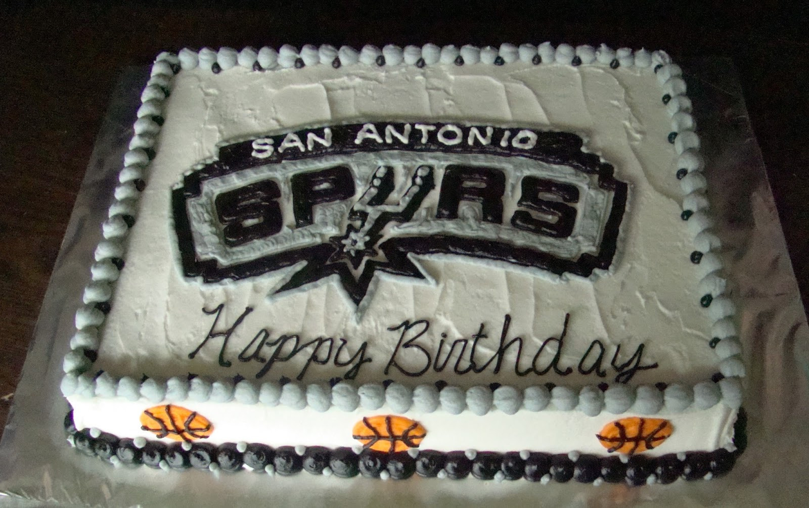 Birthday Cakes San Antonio
 Spurs Birthday Cakes