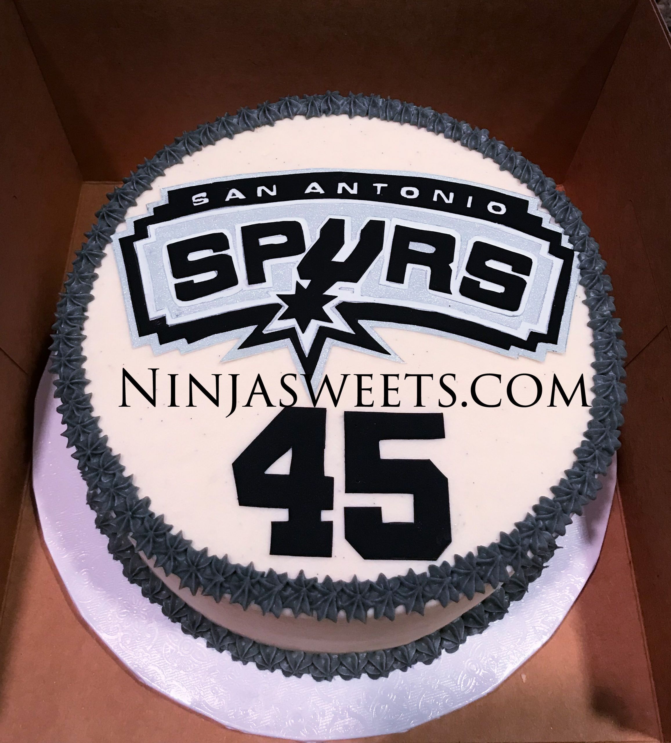 Birthday Cakes San Antonio
 San Antonio Spurs Themed Birthday Cake