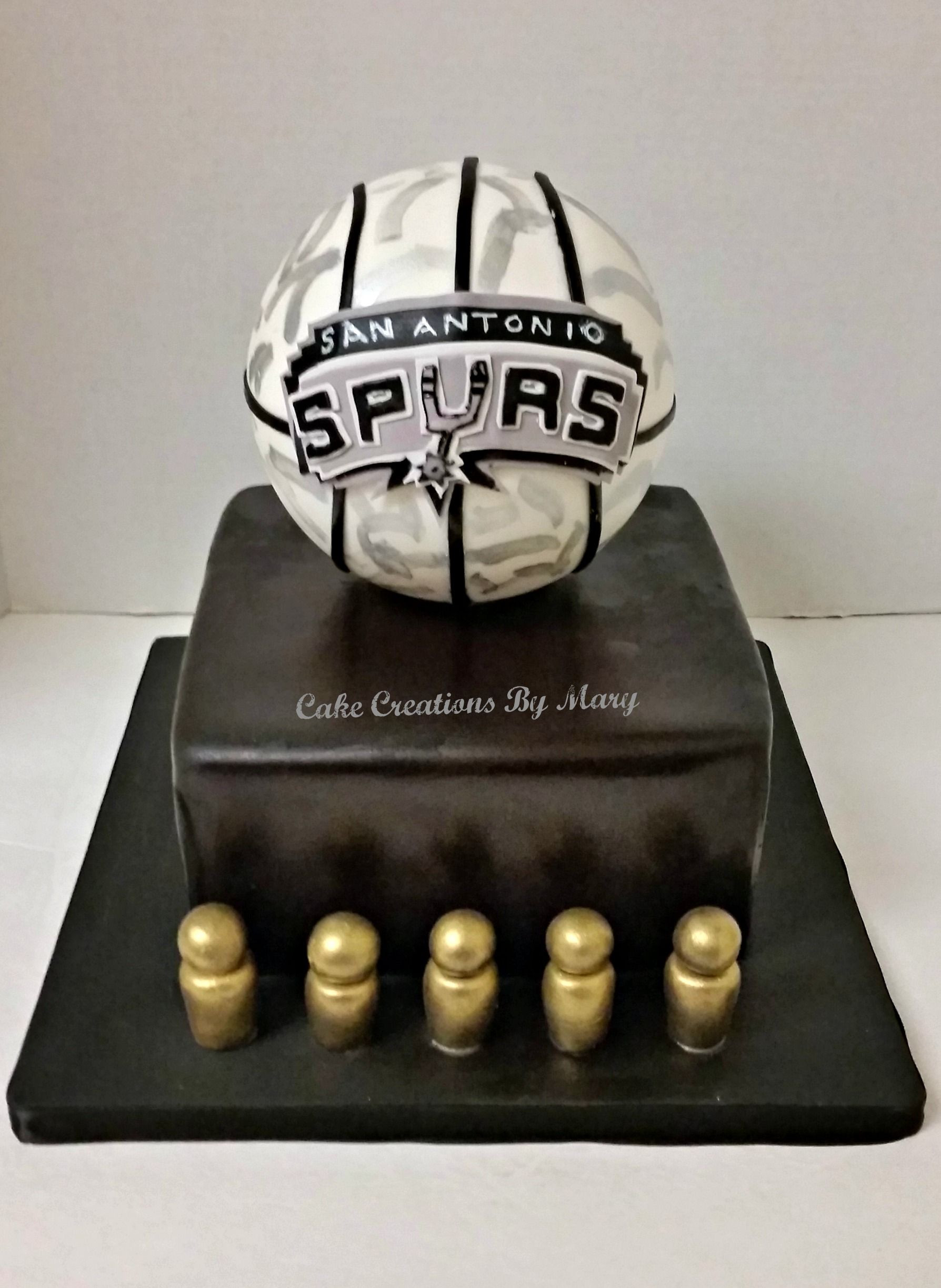 Birthday Cakes San Antonio
 San Antonio Spurs Cake