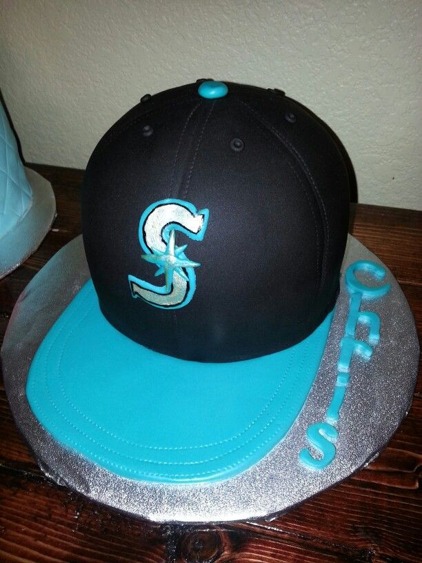 Birthday Cakes Seattle
 Seattle Mariners Cap Cake My Cake Creations