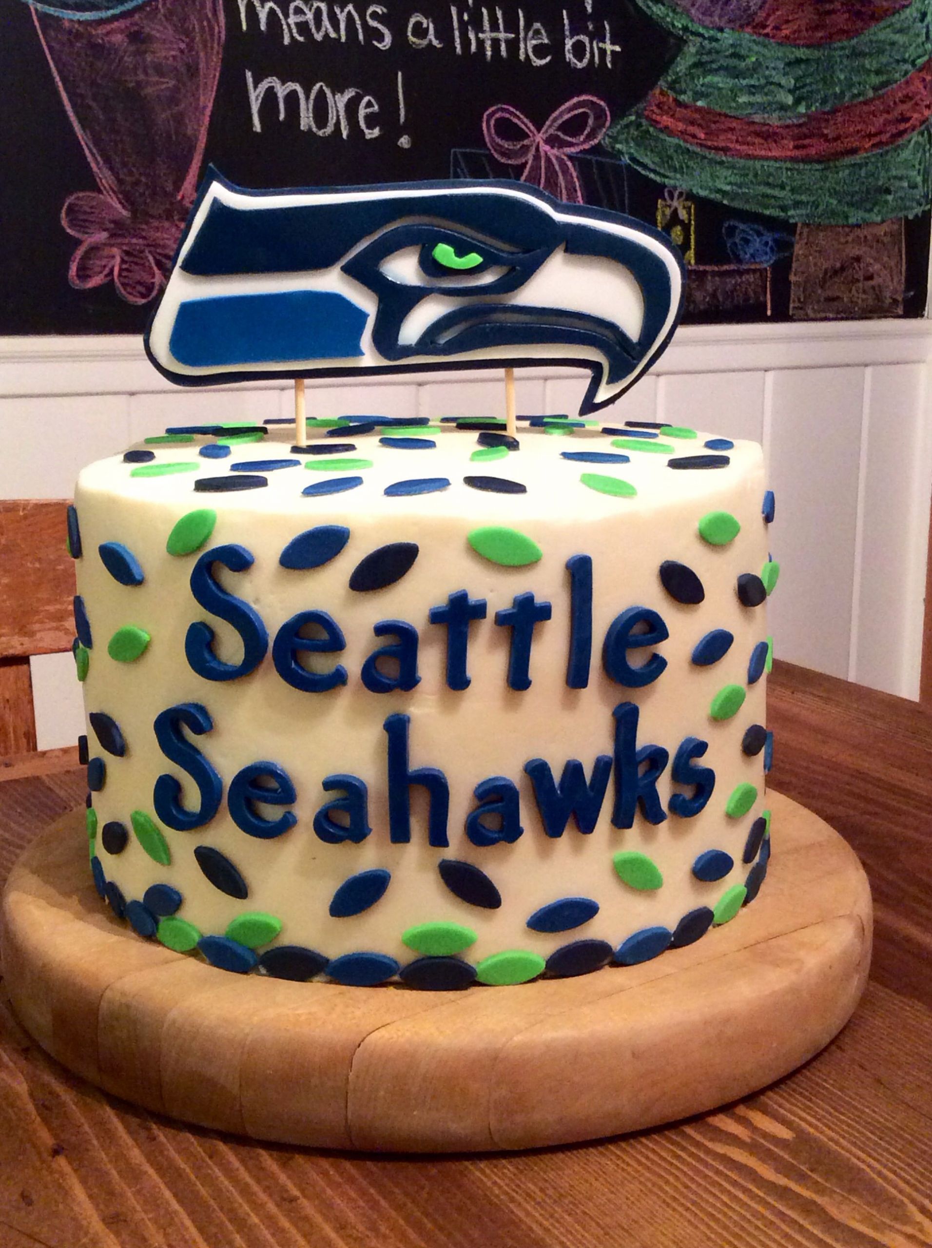 Birthday Cakes Seattle
 Seahawks cake for Dane