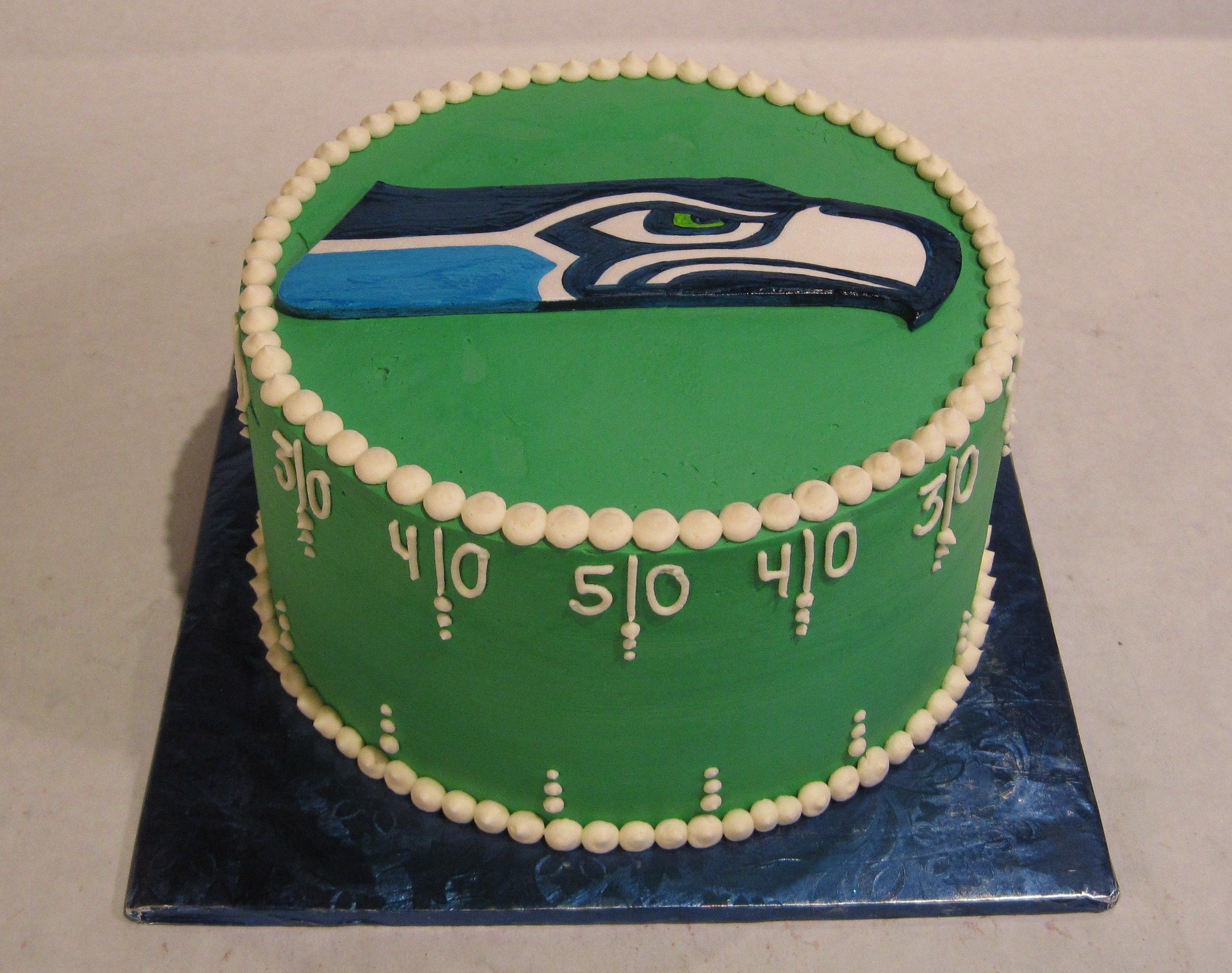 Birthday Cakes Seattle
 Seahawks football cake With images