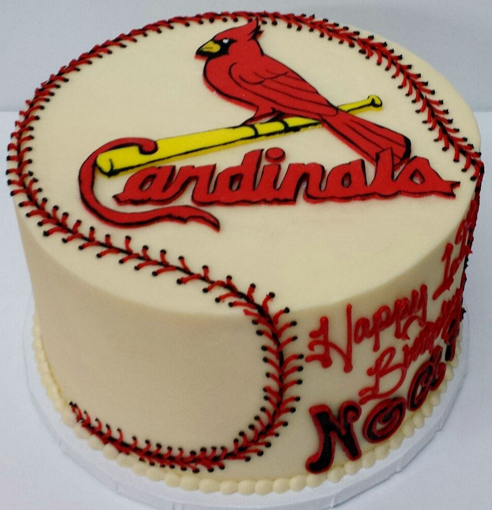 Birthday Cakes St Louis
 St Louis Cardinals Cake