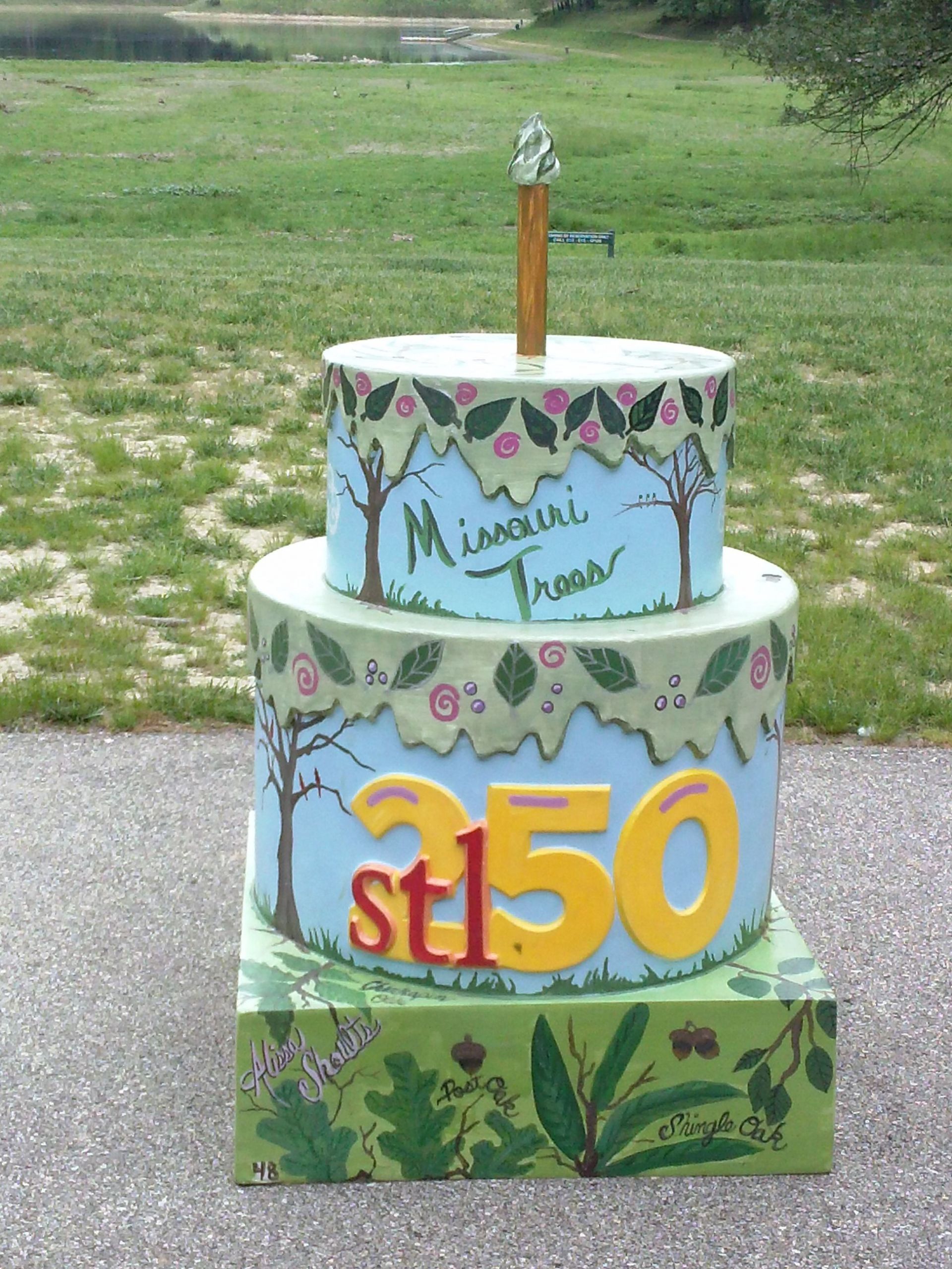 Birthday Cakes St Louis
 St Louis 250th anniversary There are 250 "cakes