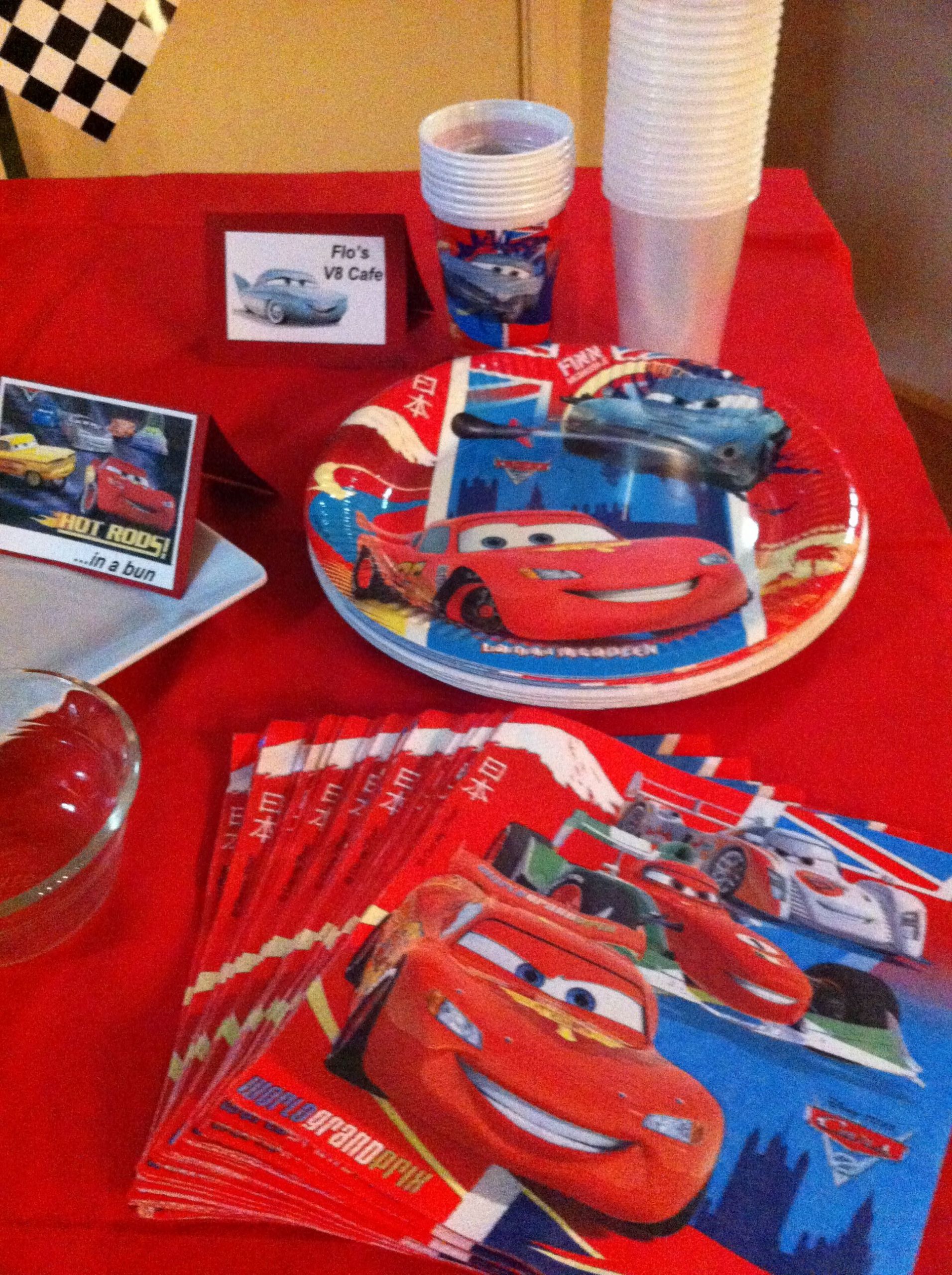 Birthday Car Decorations
 Disney Cars Birthday Party on a Bud Kidz Activities