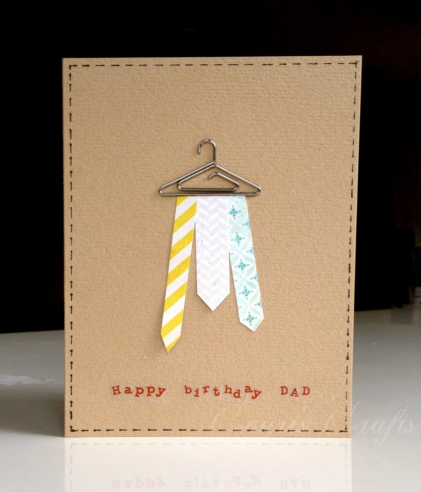 Birthday Card Ideas For Dad
 Court s Crafts Happy birthday Dad