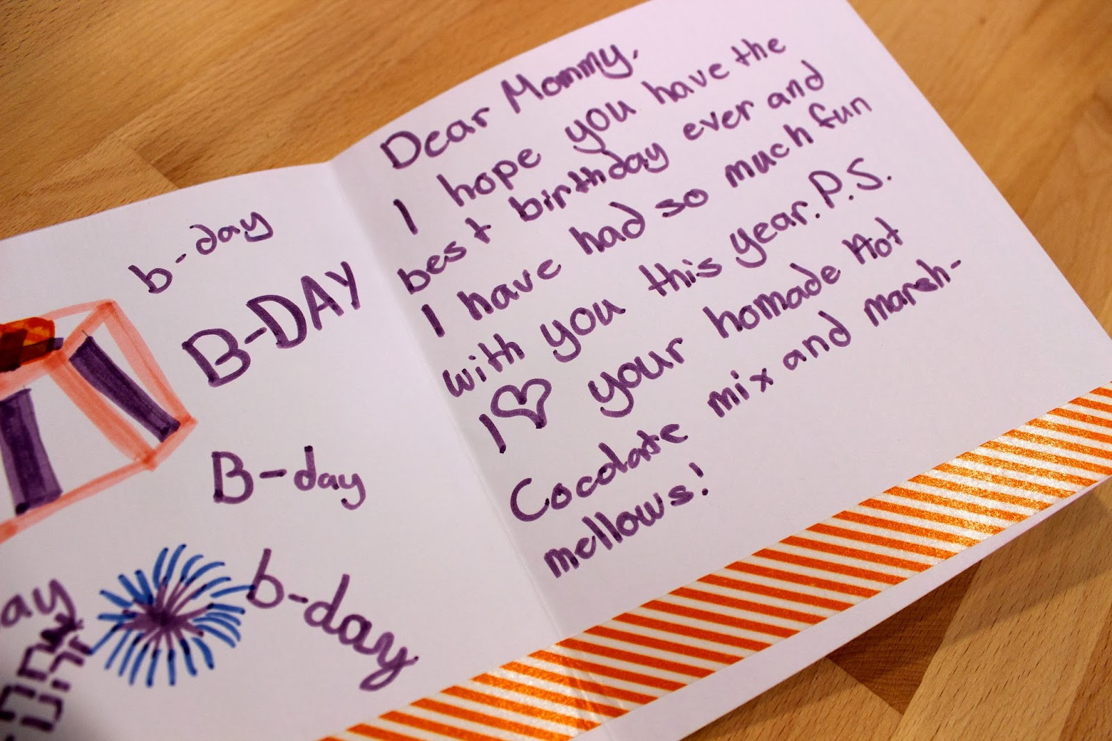 Birthday Card Ideas For Mom
 Recipes for Homemade Marshmallows & Hot Chocolate