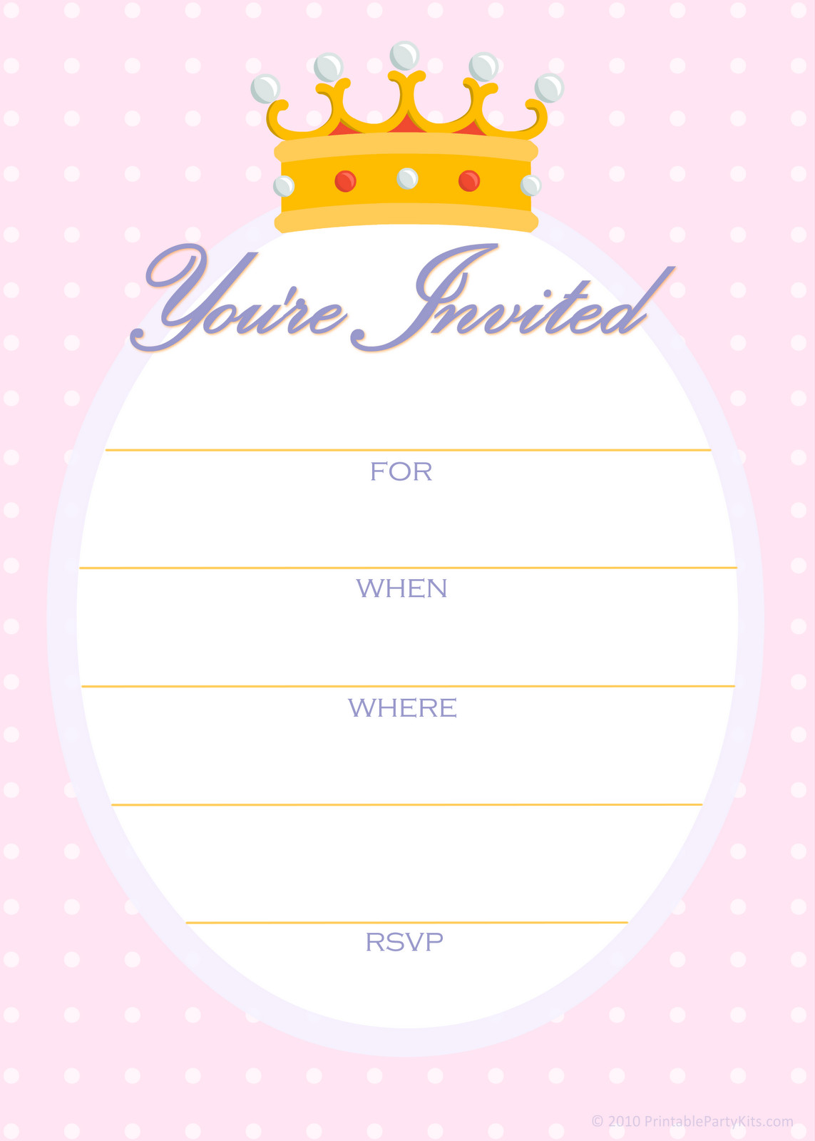 Birthday Card Invitation Template
 FREE Printable Golden Unicorn Birthday Invitation Template