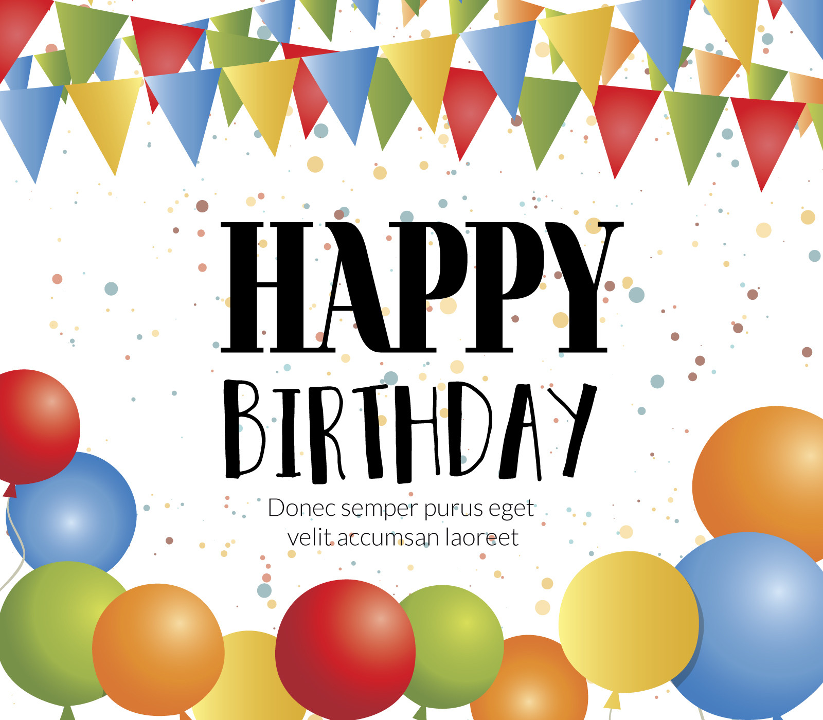 Birthday Card Maker Free
 Happy Birthday card maker Editable design